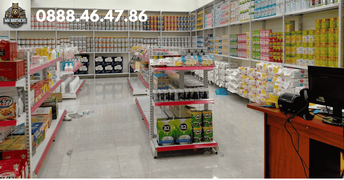 Hướng dẫn chọn kệ siêu thị phù hợp cho cửa hàng bán lẻ và siêu thị mini.