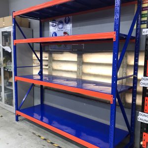 Kệ trung tải 250kg mỗi tầng dùng cho kho nhỏ