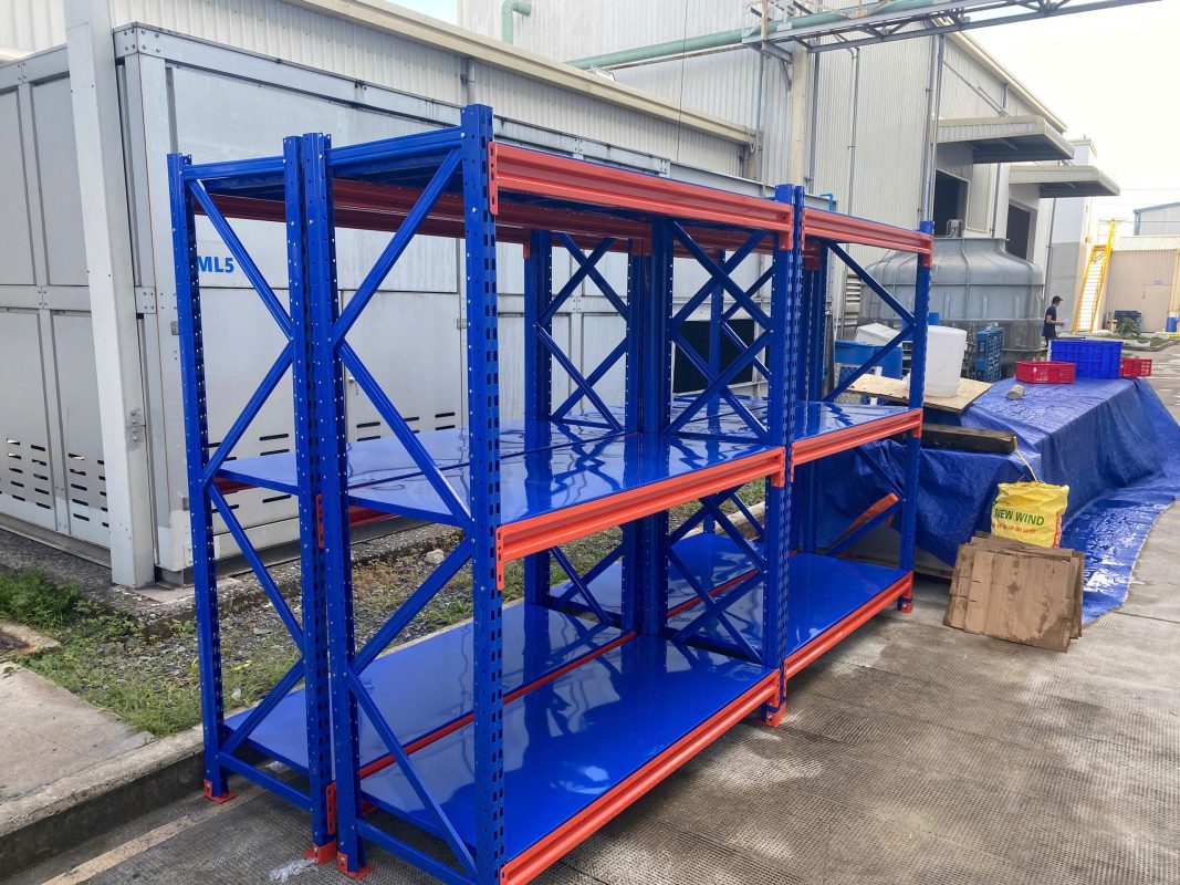 mua kệ trung tải cho kho hàng công nghiệp 